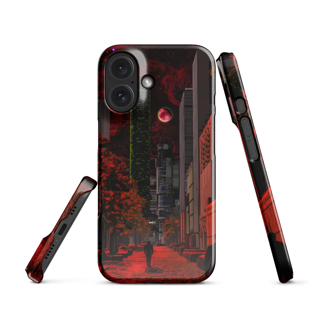 Crimson Future Metropolis 
 iPhone 11 Pro | Snap Case