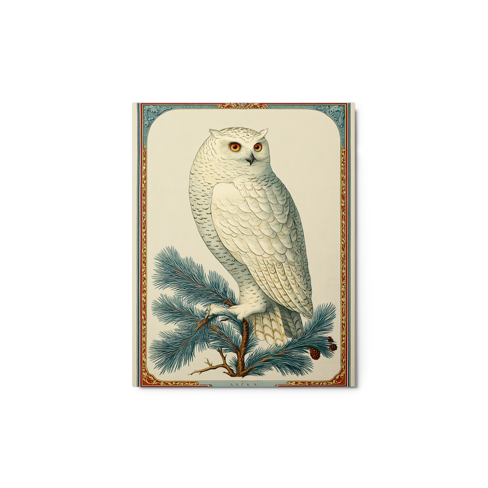 Vintage Snowy Owl