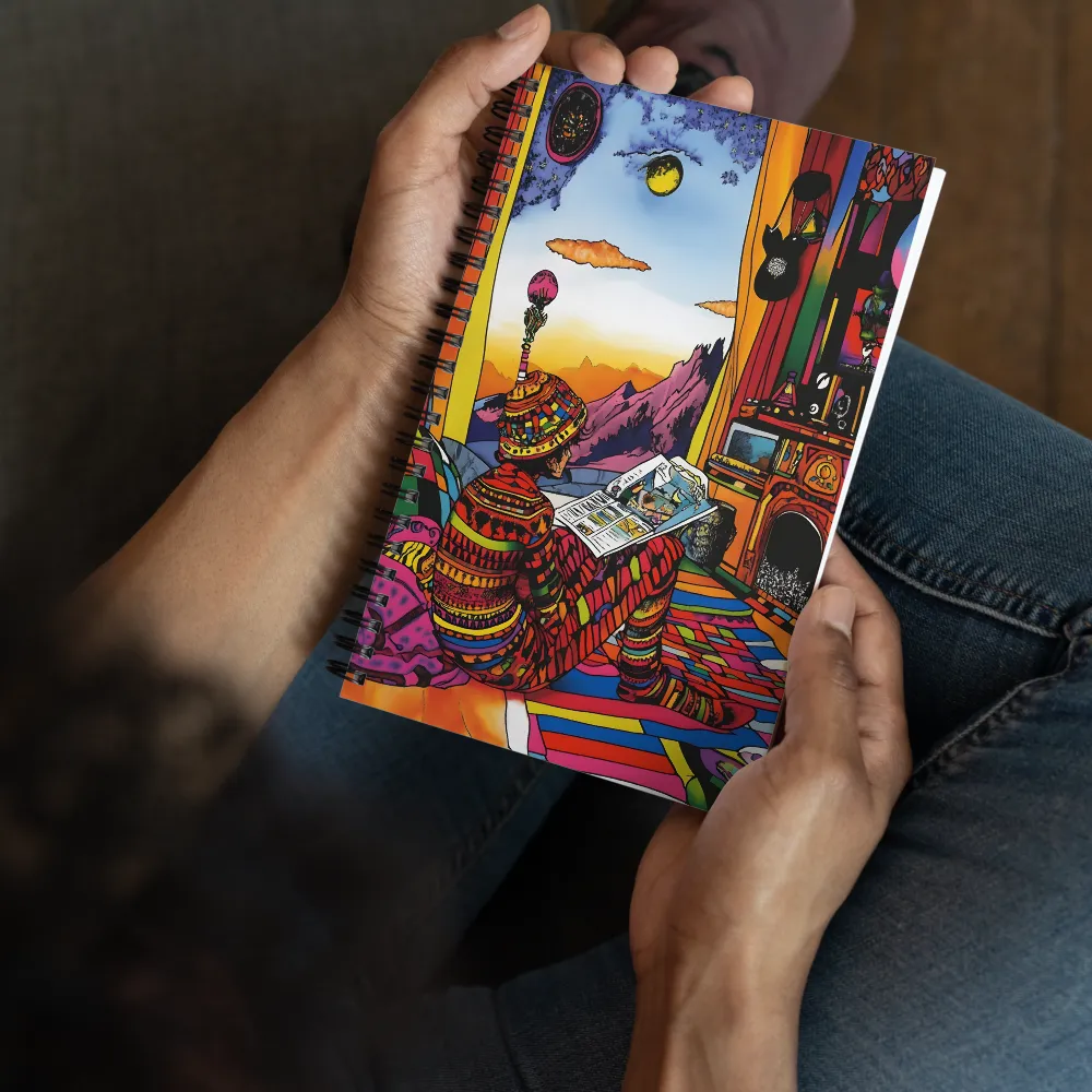 A Window to Another World 
 Spiral Notebook | 140 pages