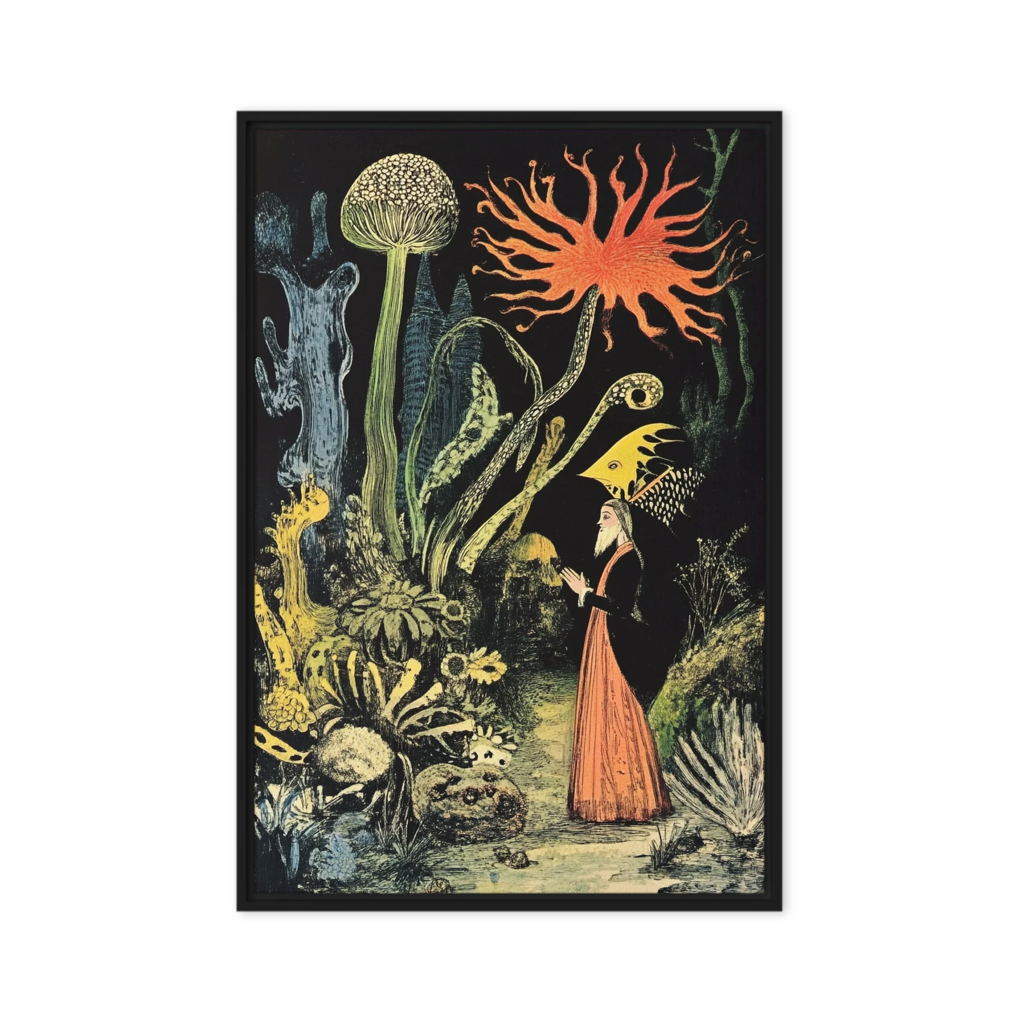 Meditative Forest Journey | Art Print