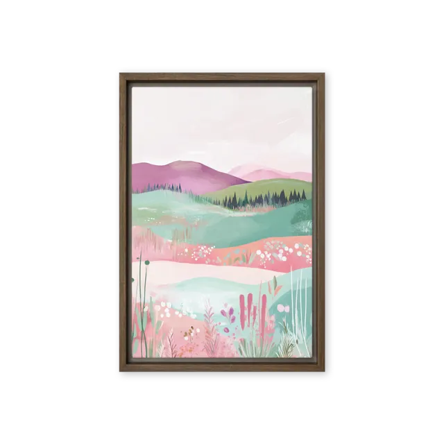 Dreamy Hillside Panorama | Art Print