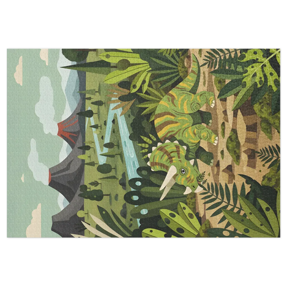 Triceratops Valley | Jigsaw Puzzles
