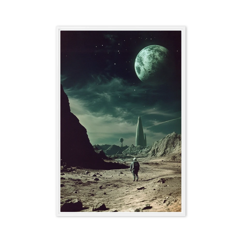 Solitary Explorer | Art Print