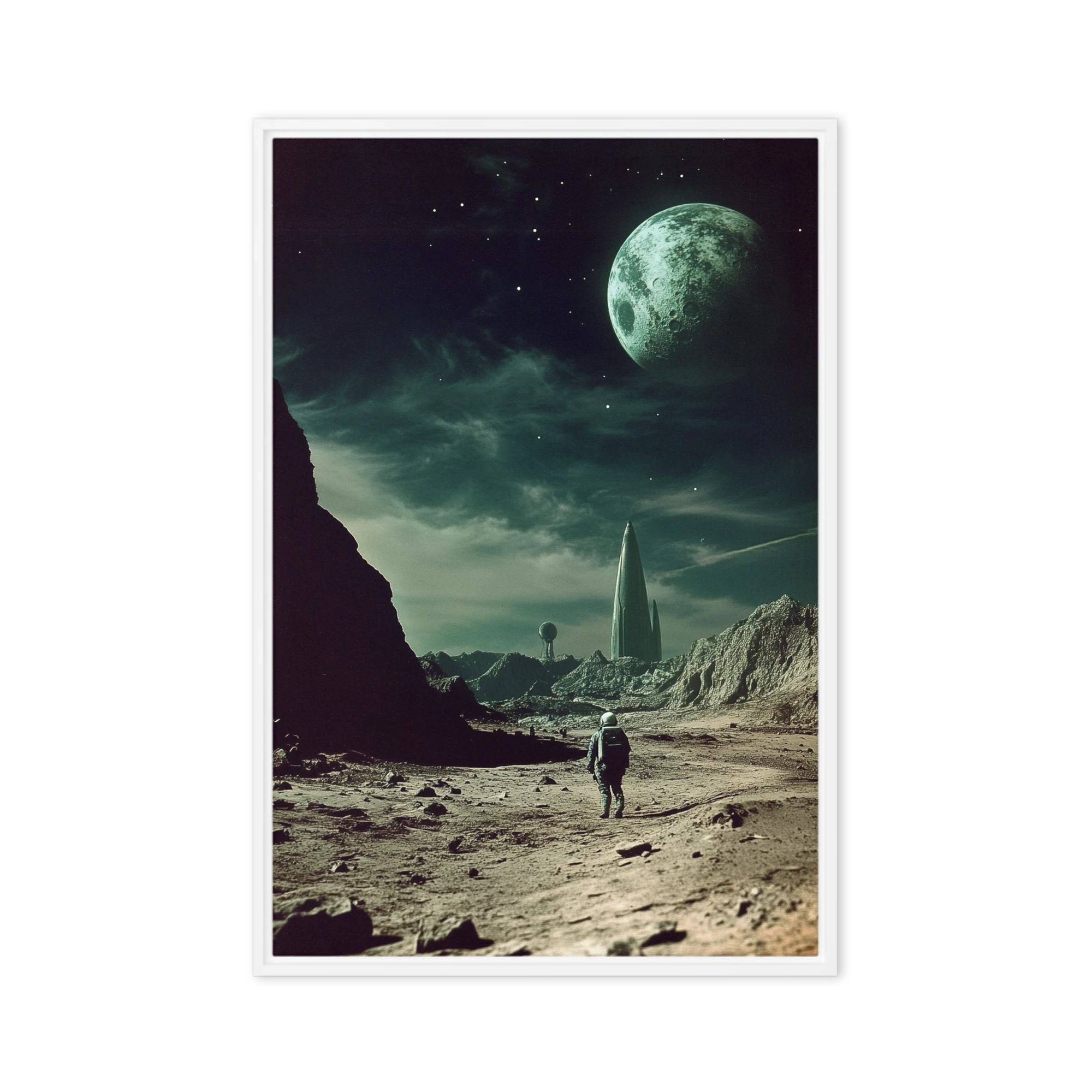 Solitary Explorer | Art Print