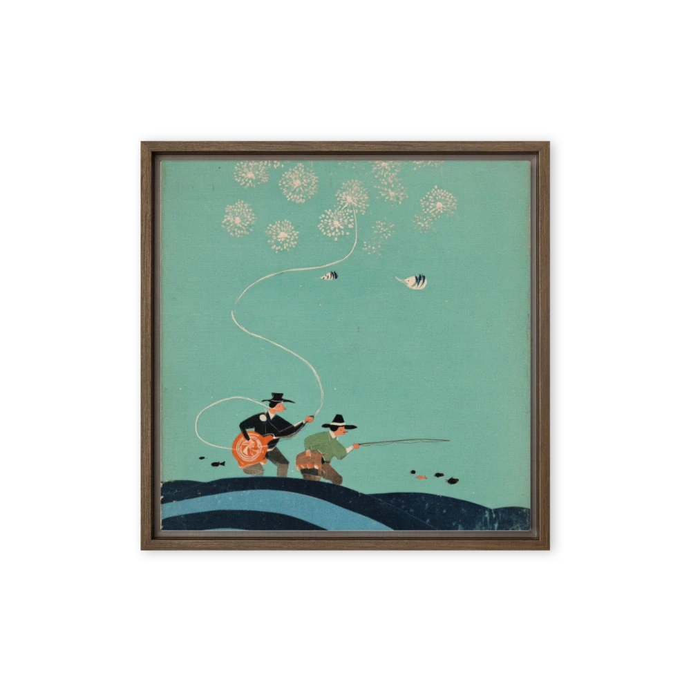 Aqua Fishing Whimsy