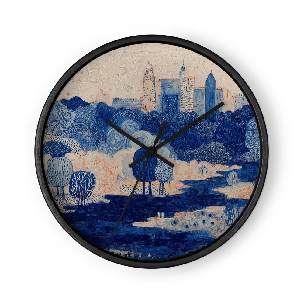 Blue City Parkland | Wall Clock
