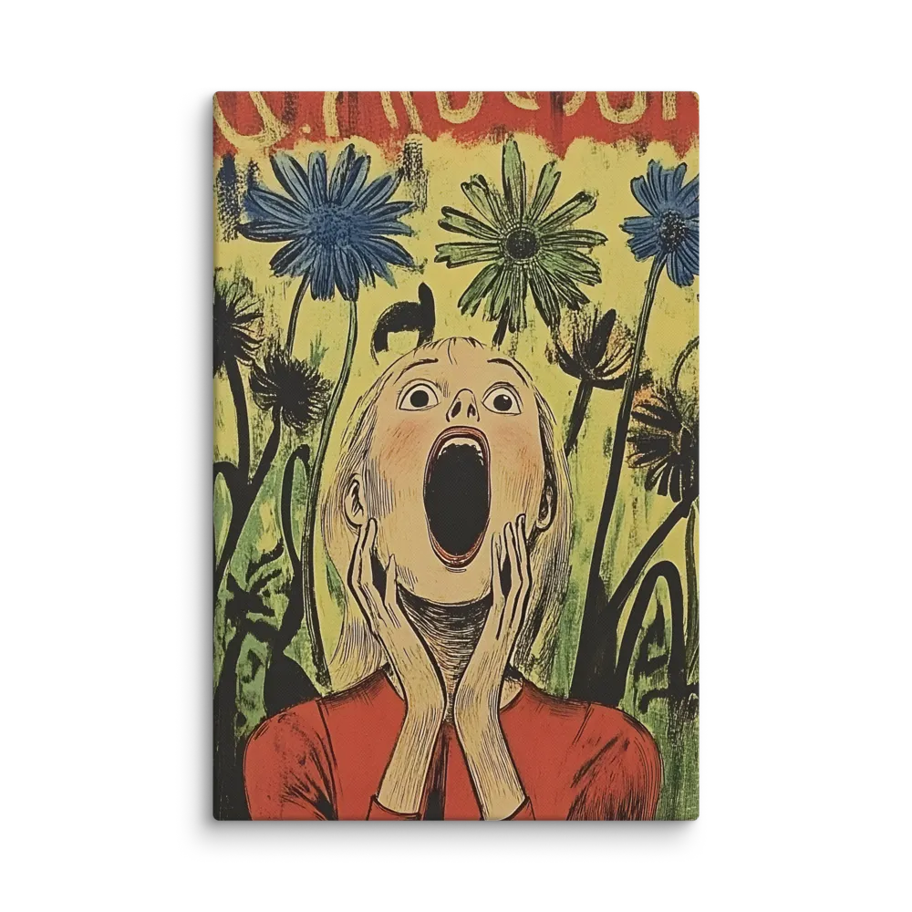 The Scream of Youth 
 Canvas | 32″x 48″