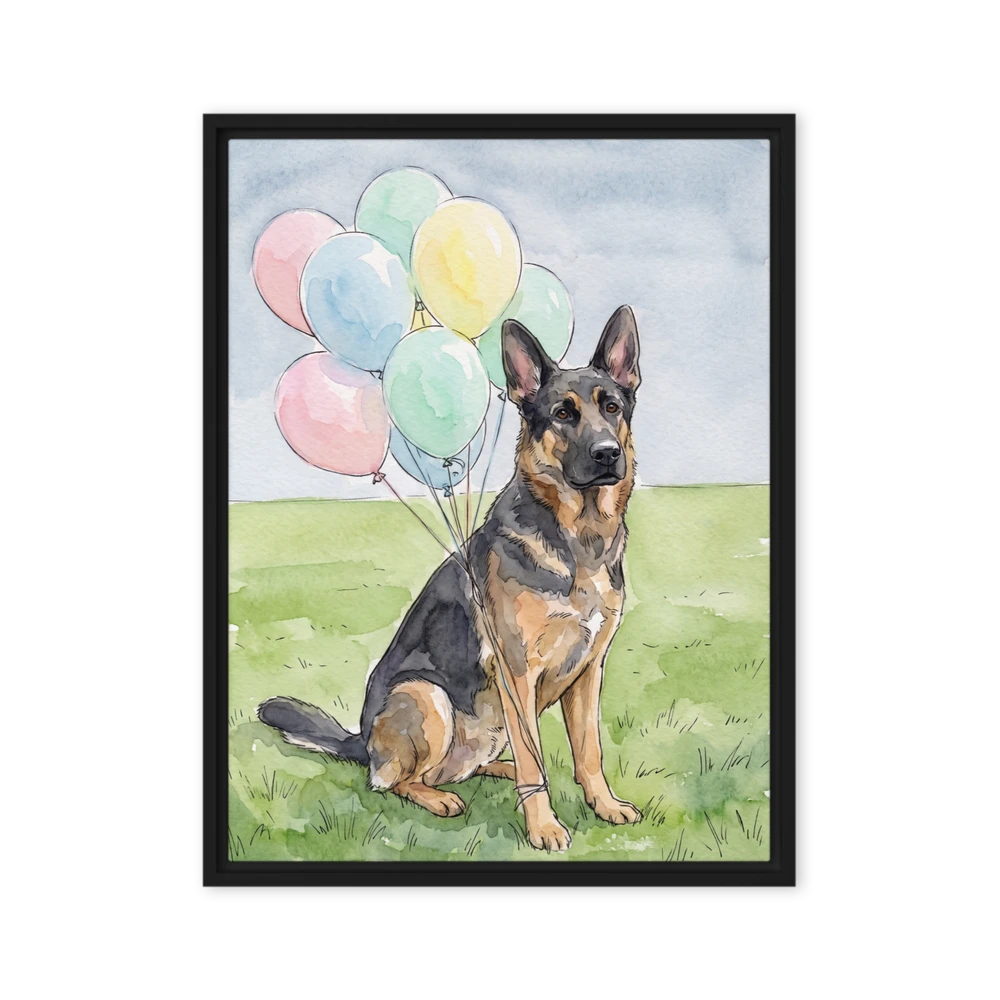 Pet Portrait — Ink & Wash