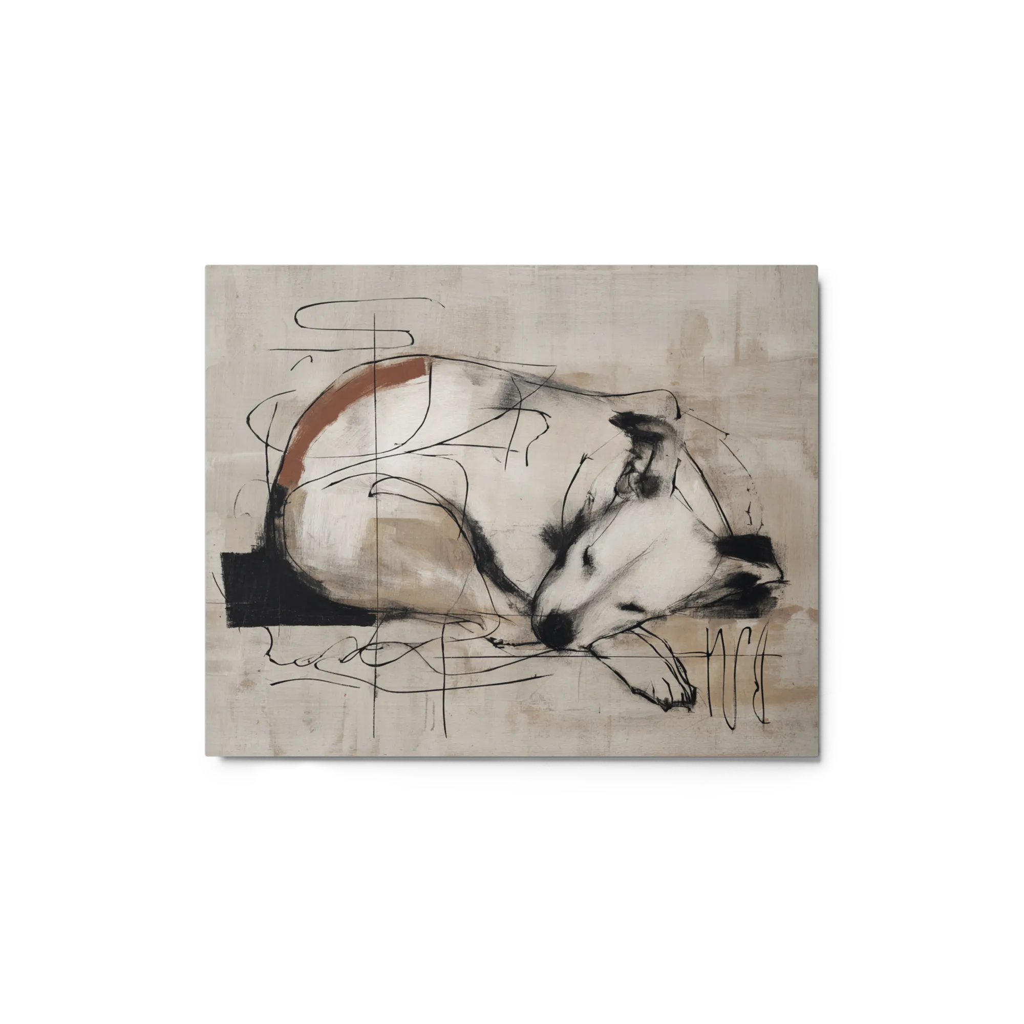 Slumbering Hound | Art Print