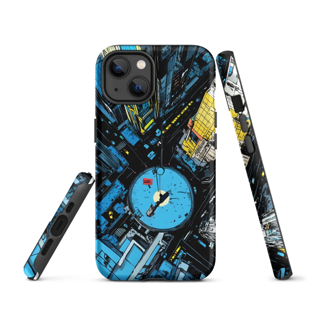 Cityscape with Clock | Phone Case