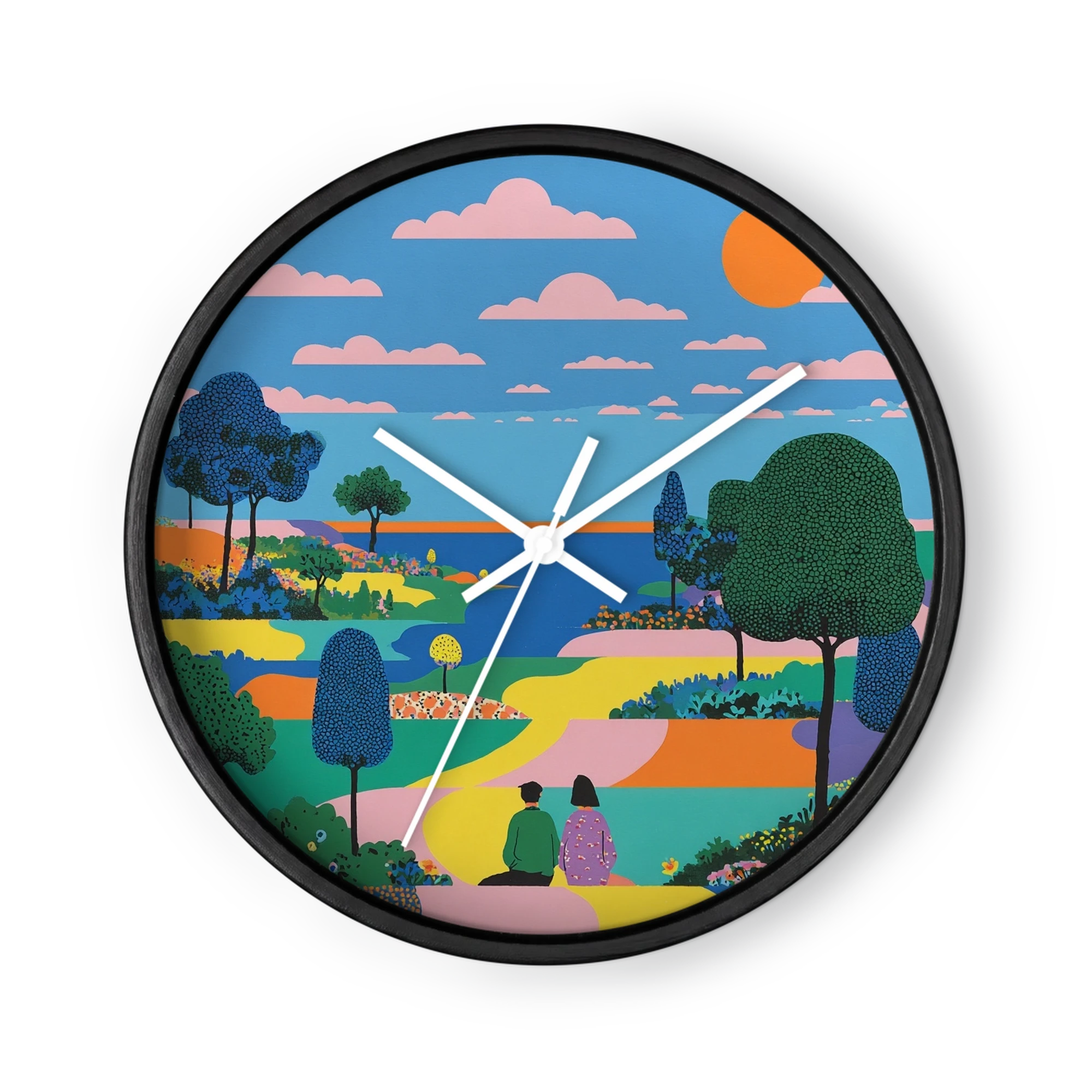 Couple in Colorful Landscape