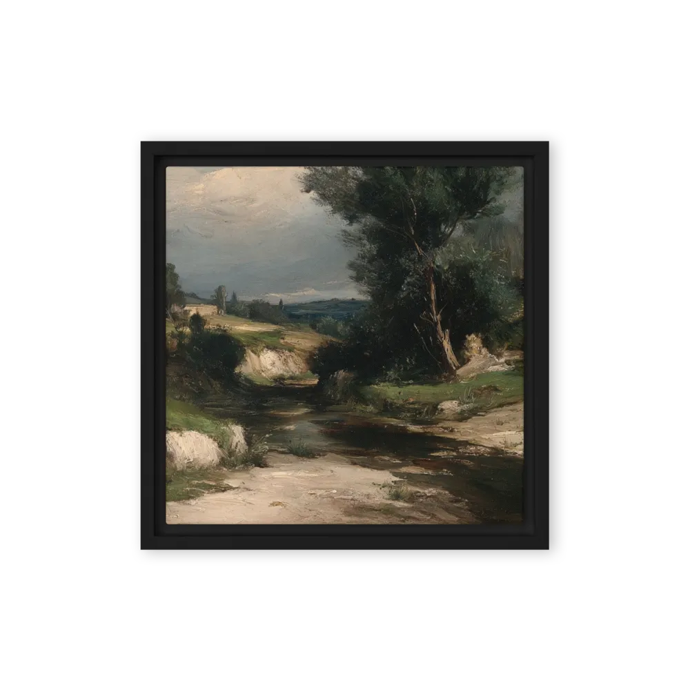 The Whispering Stream 
 Canvas | 26″x 26″