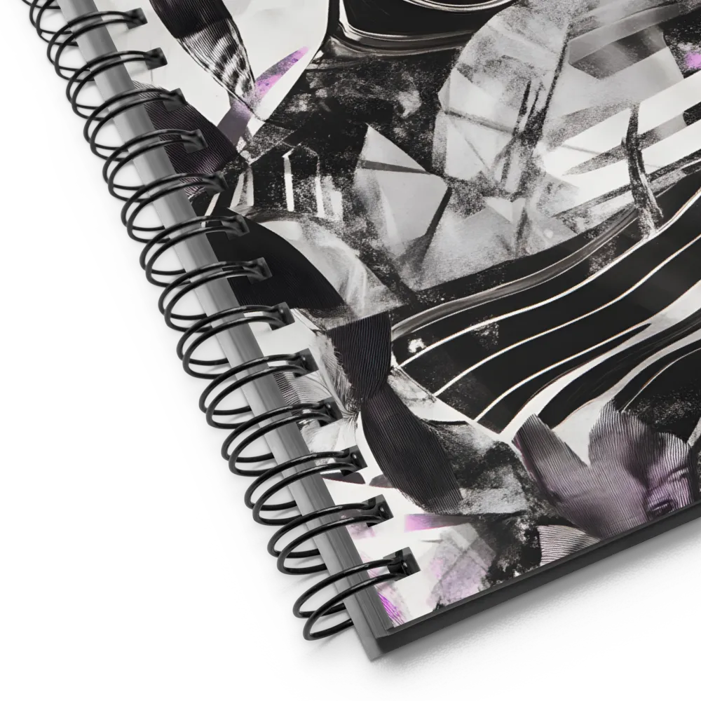 Fragmented Digital Presence 
 Spiral Notebook | 140 pages