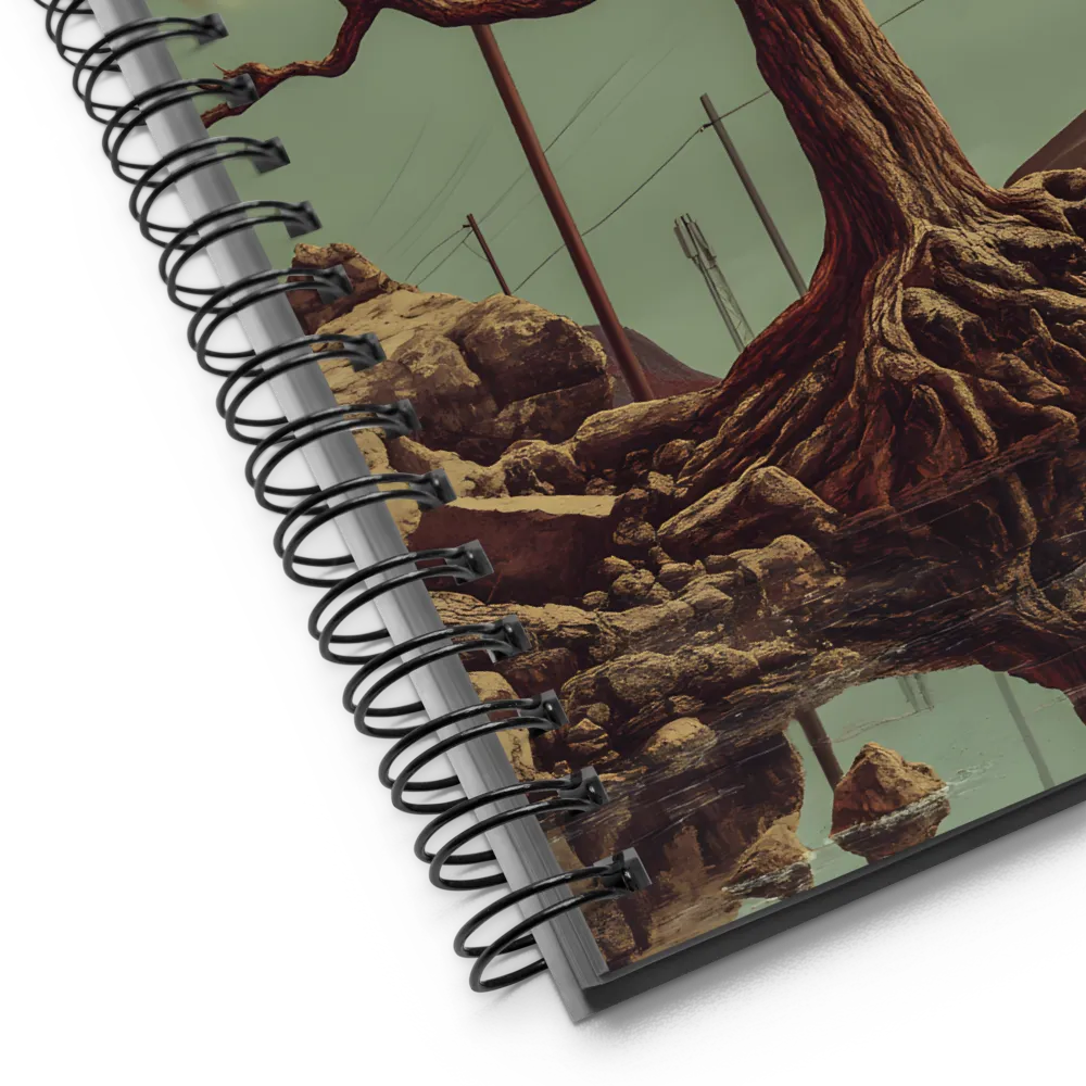 Echoes of a Barren Land 
 Spiral Notebook | 140 pages