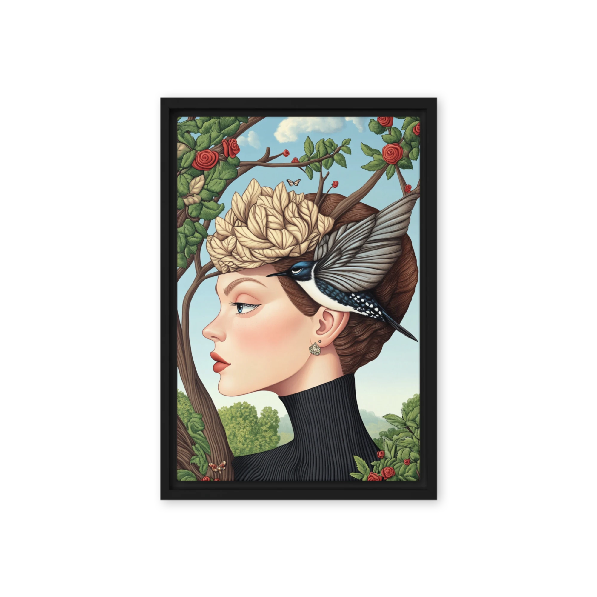 Flora and Feather | Art Print