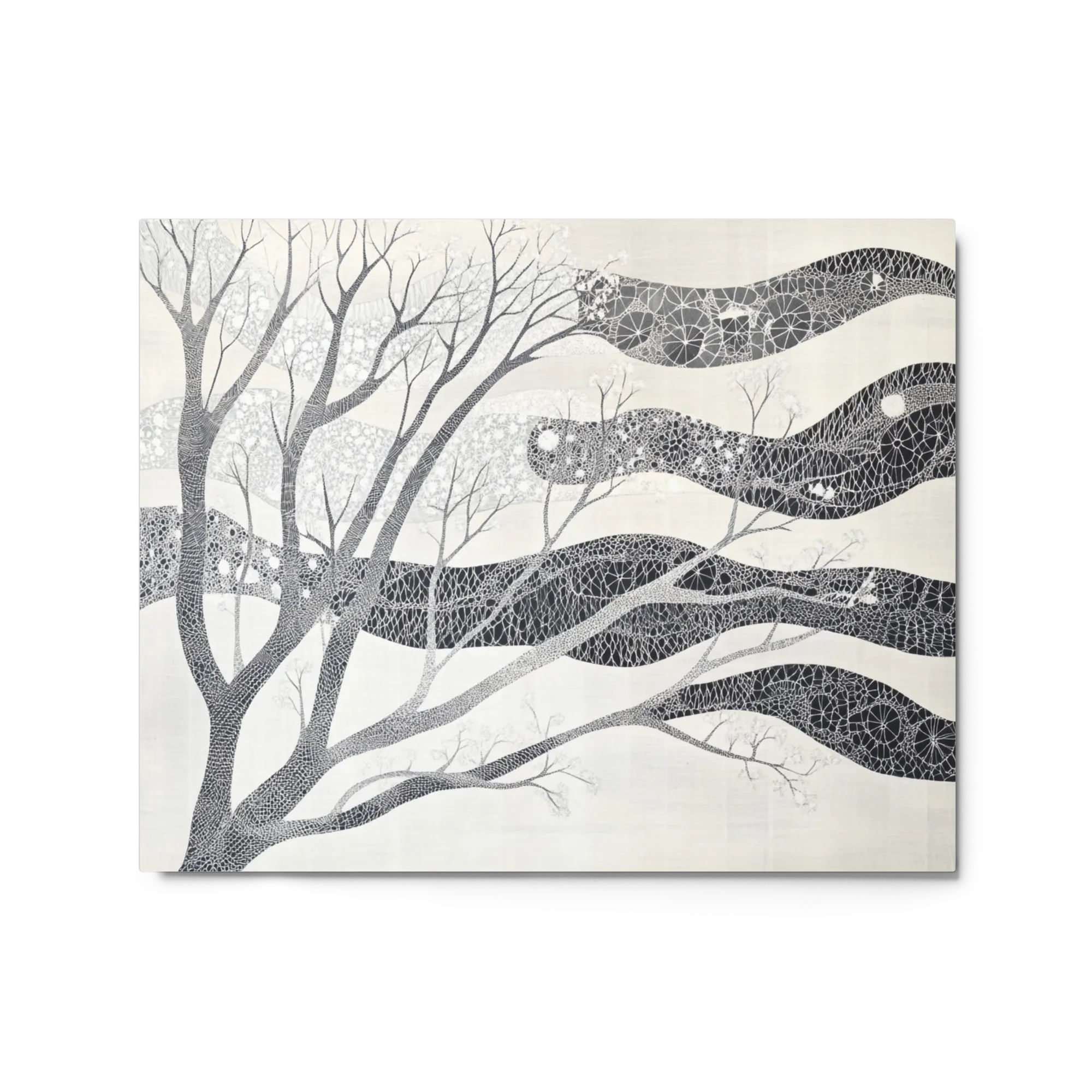 Whispering Branches 
 Poster with Black Frame | 16″x 20″