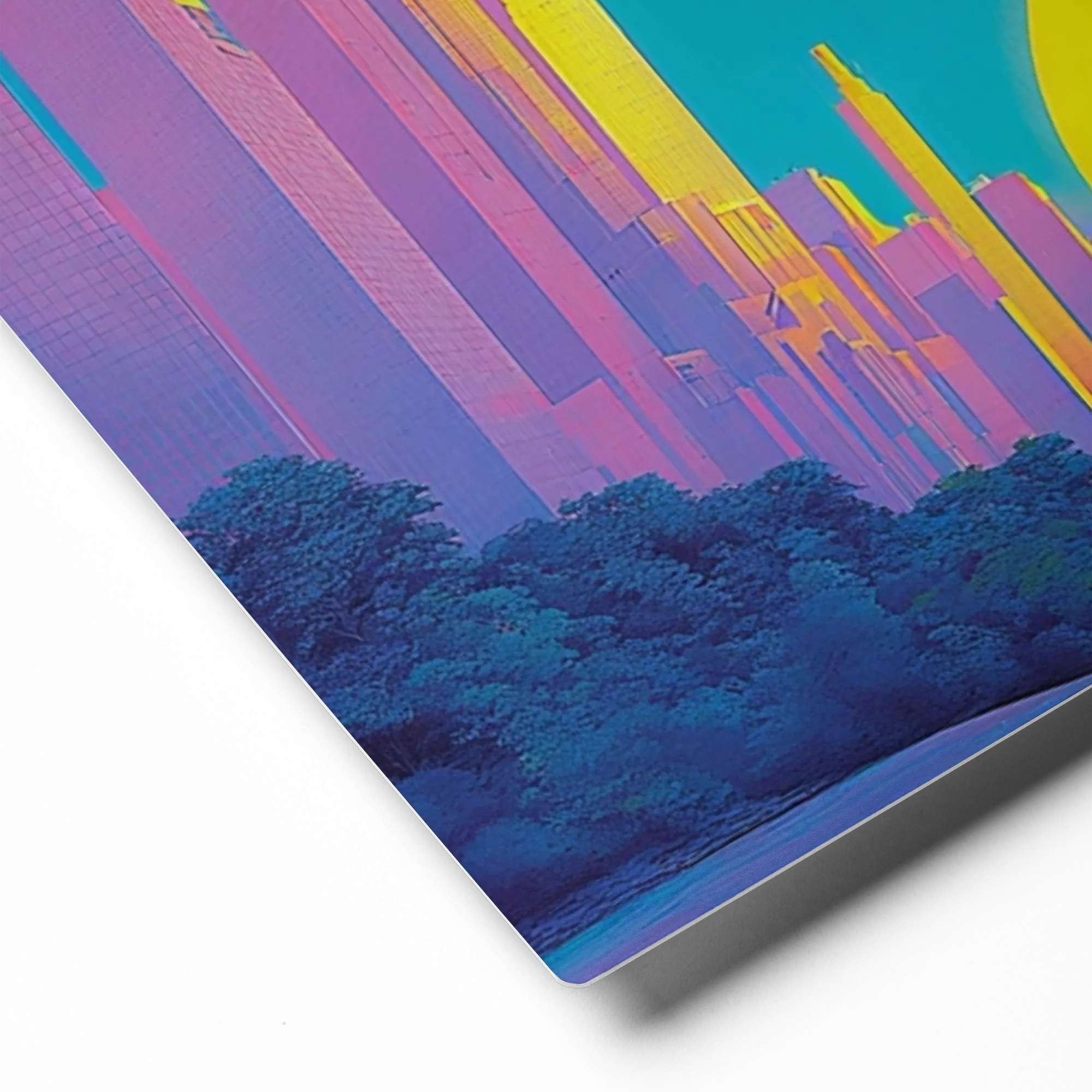 The Golden Horizon 
 Canvas | 26″x 26″