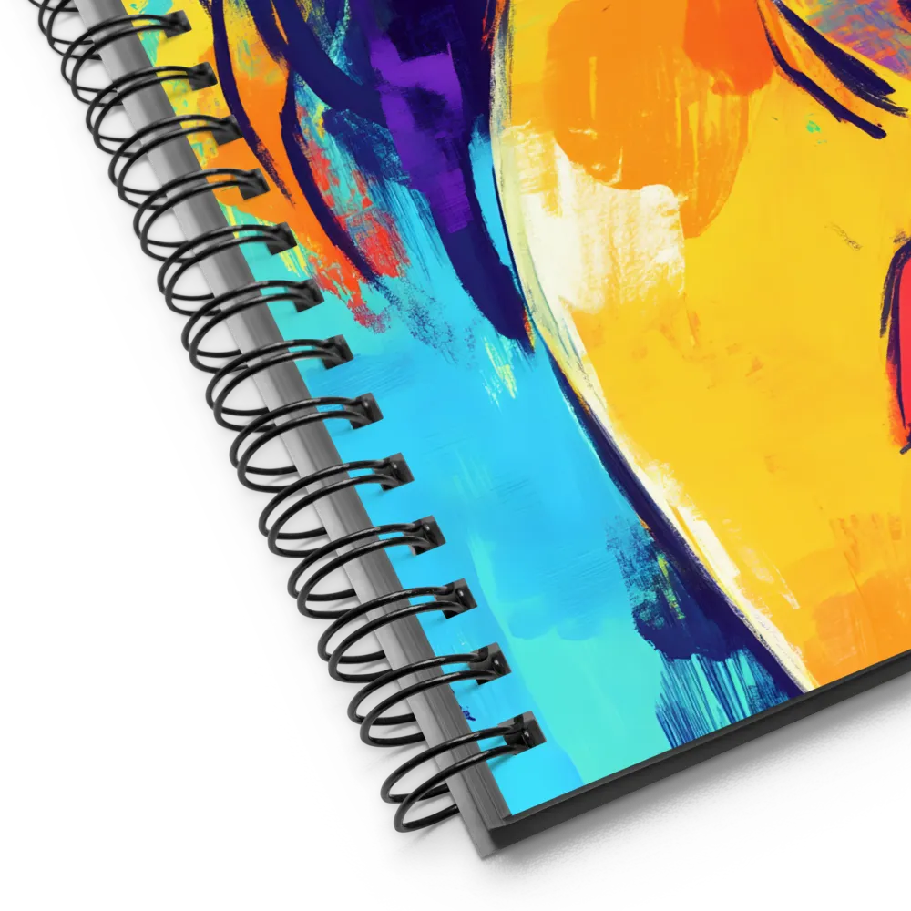 Vibrant Gaze 
 Spiral Notebook | 140 pages