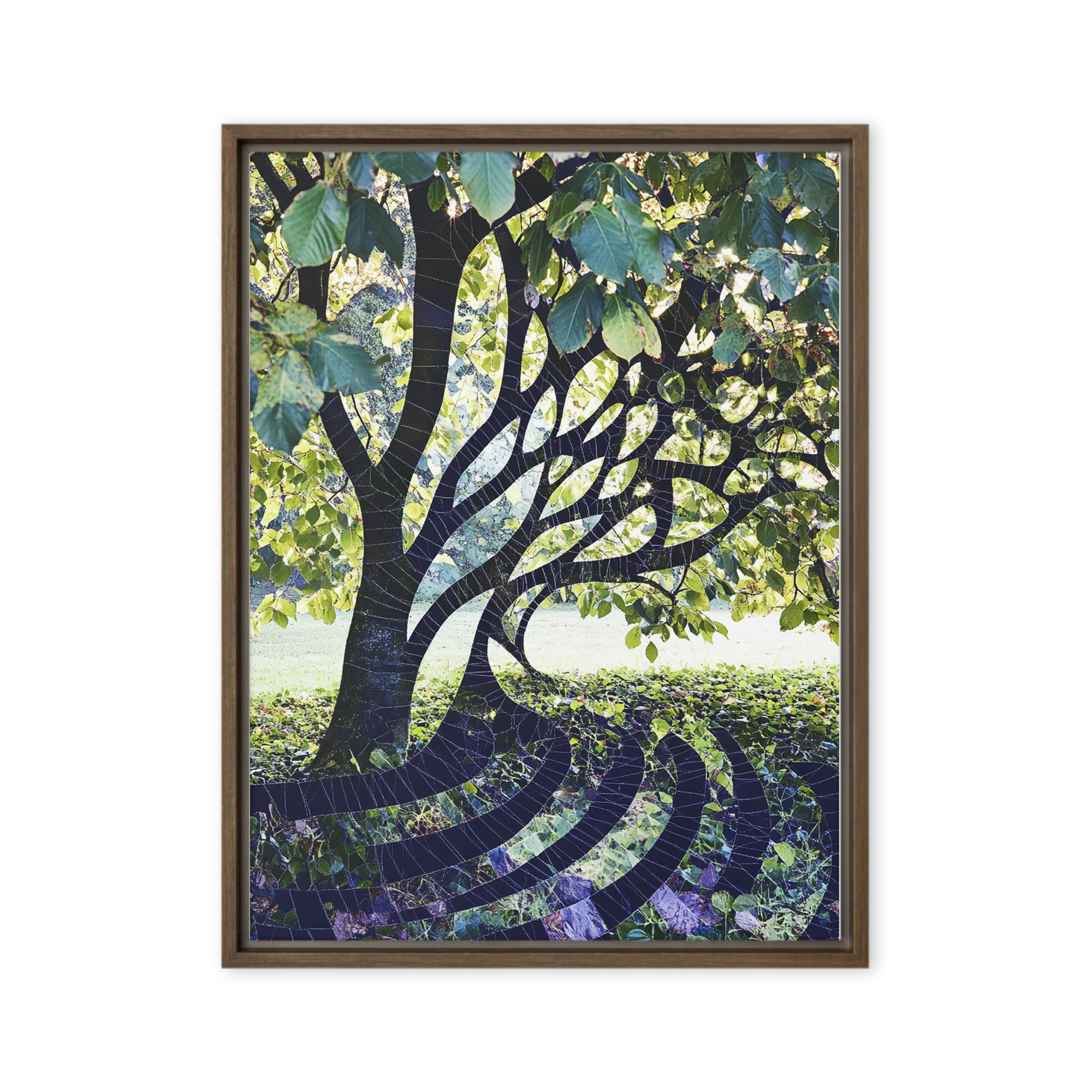 Surreal Tree and Leaves Design