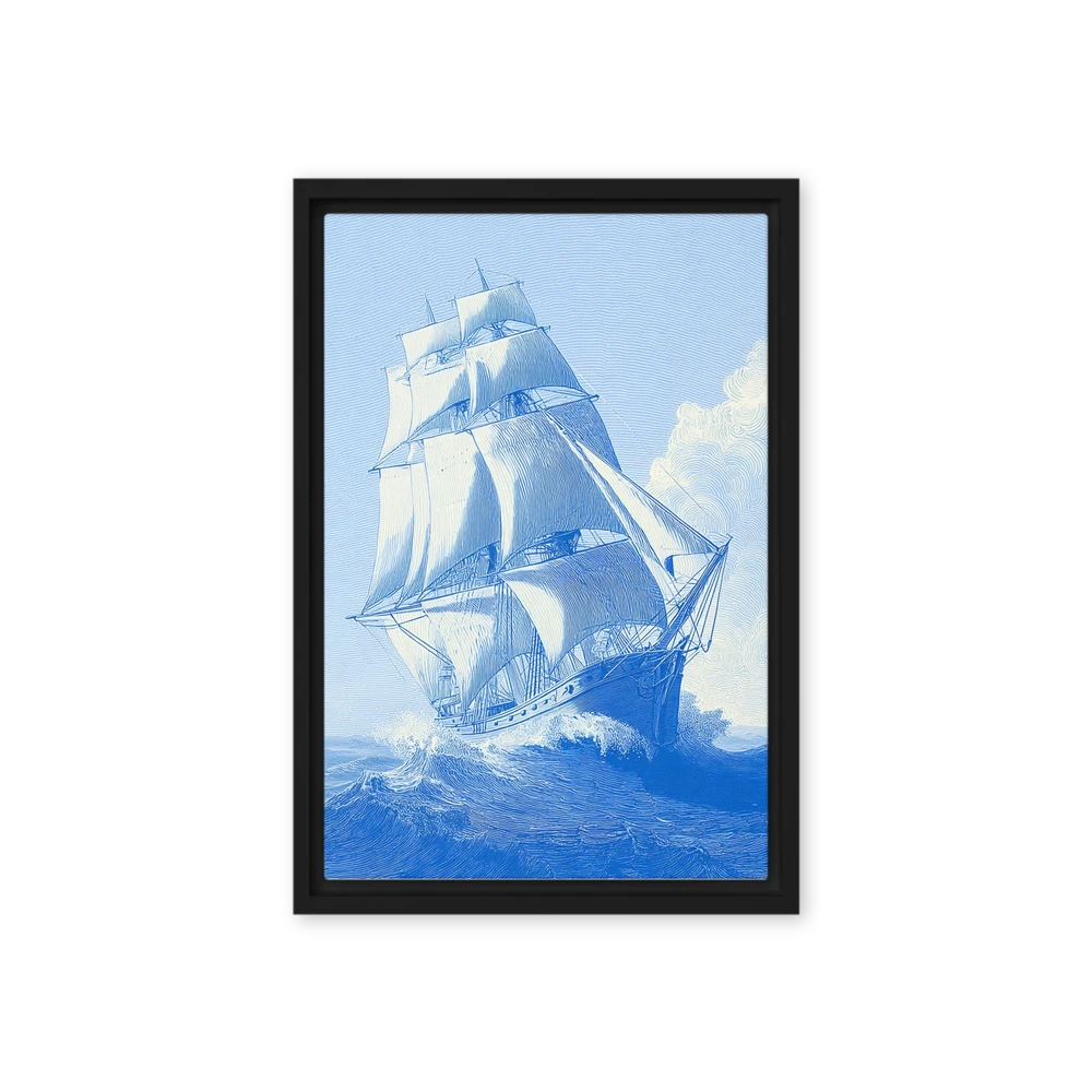 Tempest in Blue | Art Print