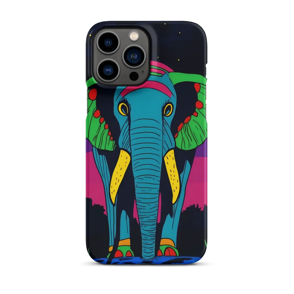 Stylized Elephant Pop Art | Phone Case