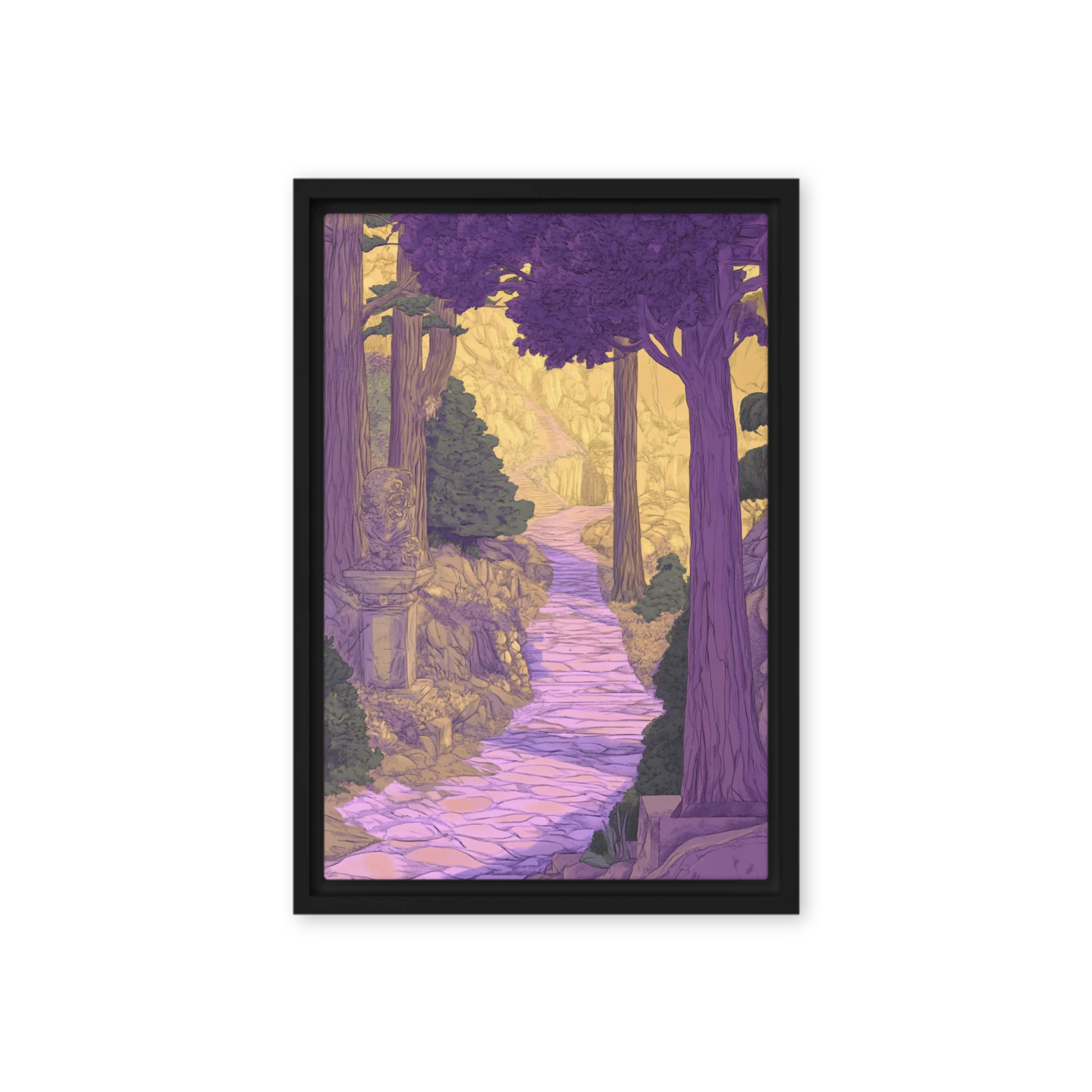 The Enchanted Forest Path | Art Print