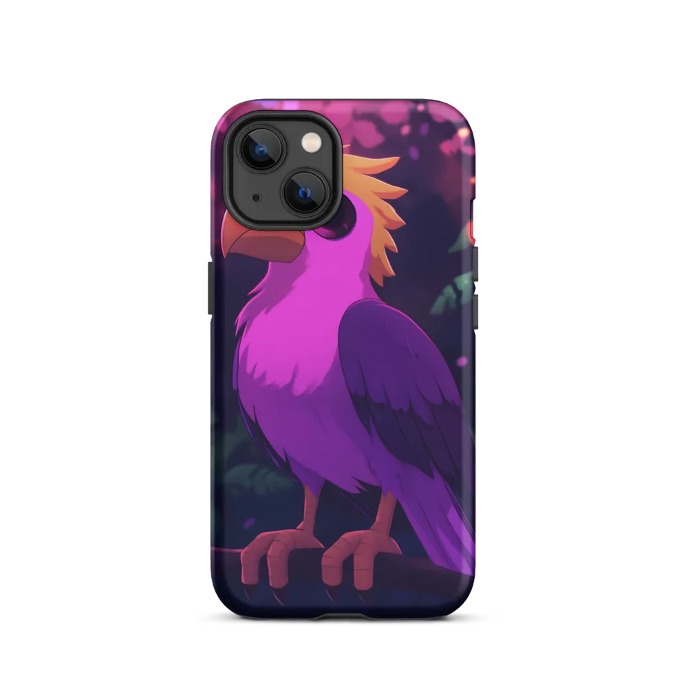 Colorful Fantasy Bird Illustration | Phone Case
