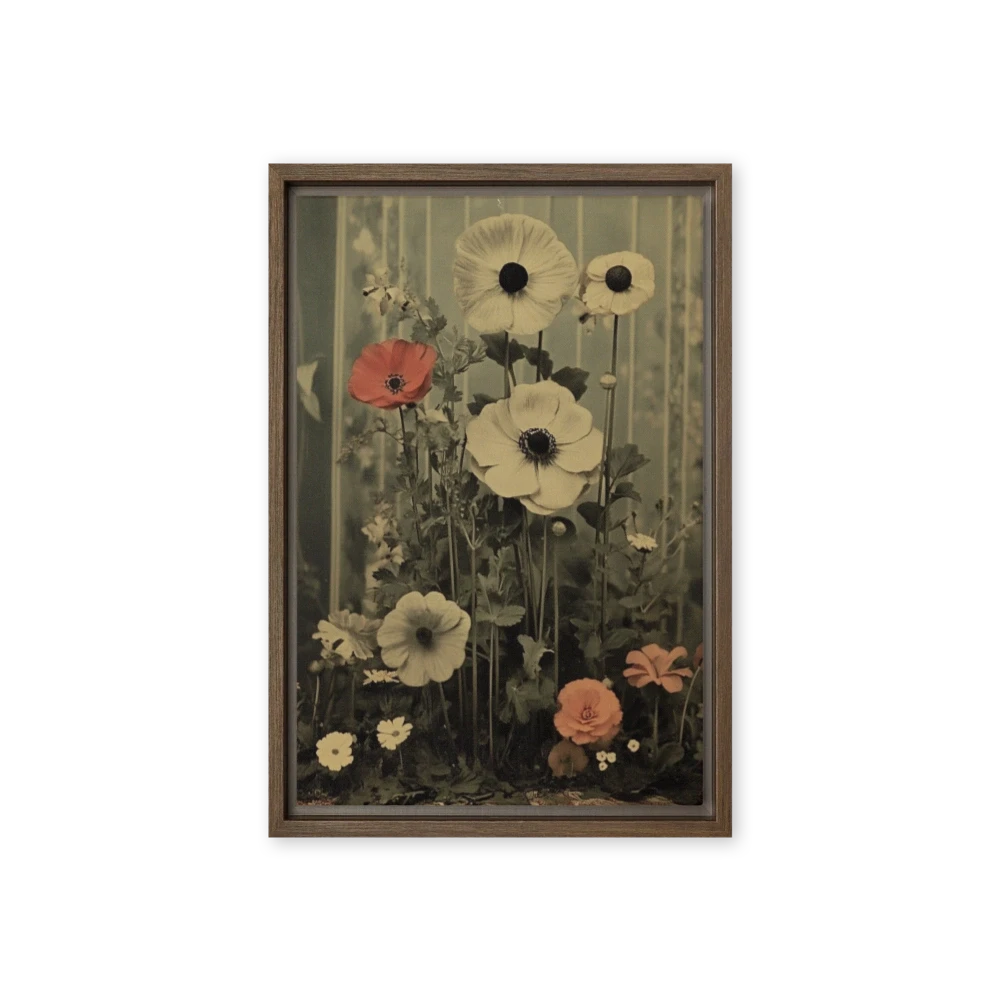 Sepia Floral Study