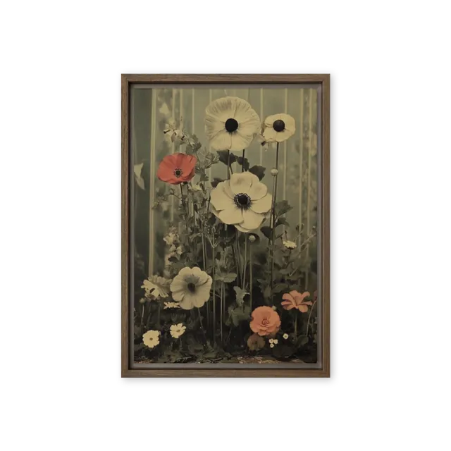 Sepia Floral Study | Art Print