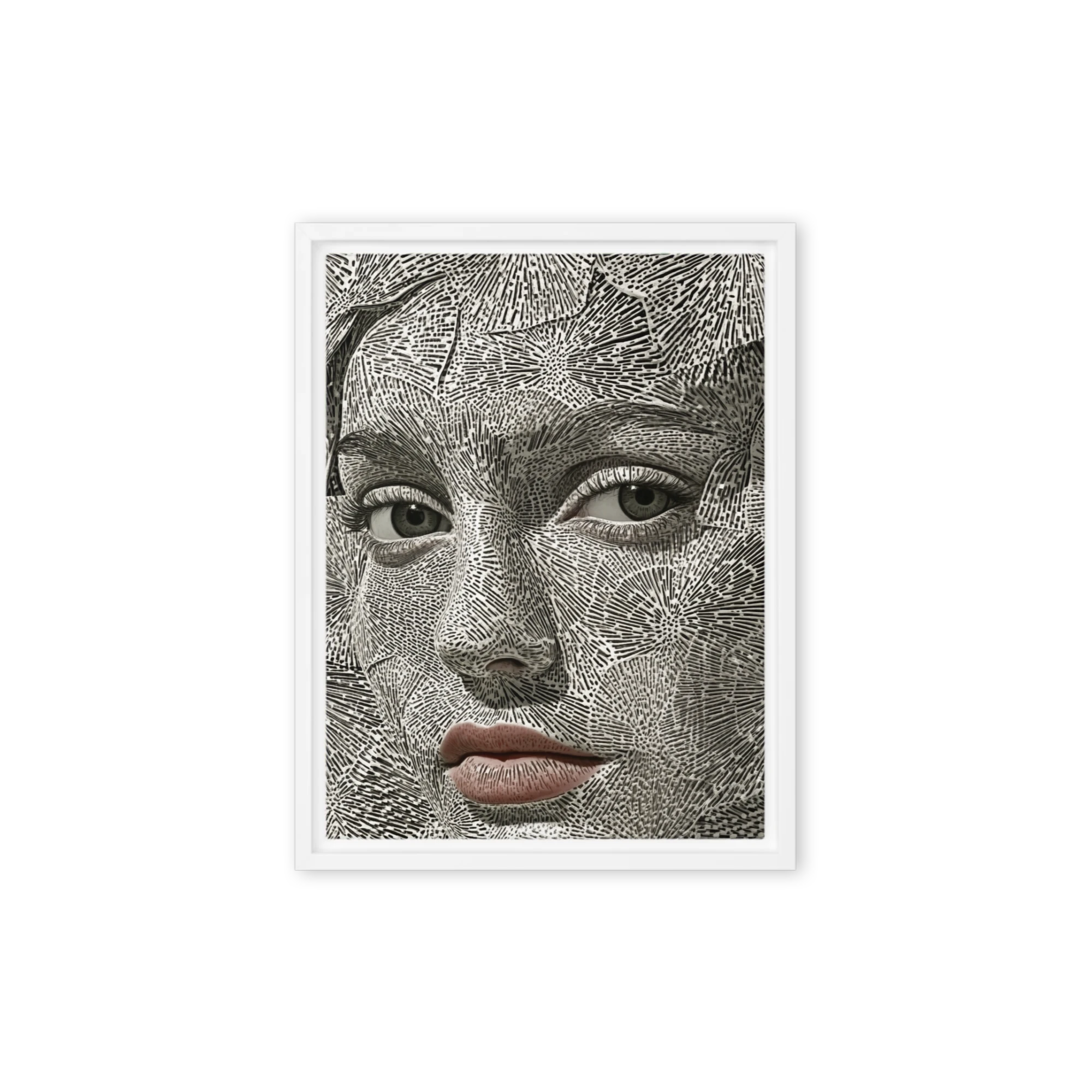 The Patterned Gaze | Art Print