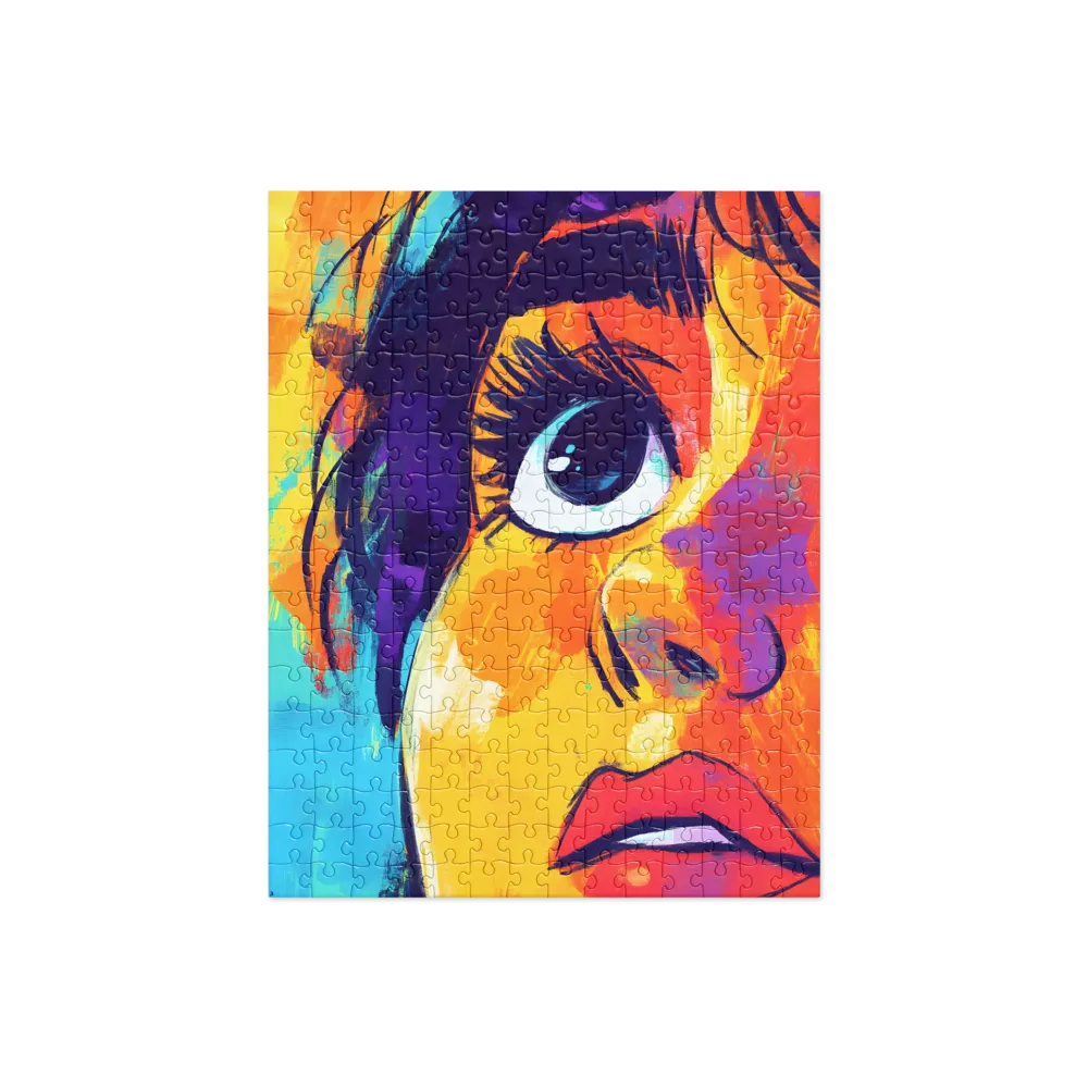 Vibrant Gaze 
 Jigsaw Puzzle