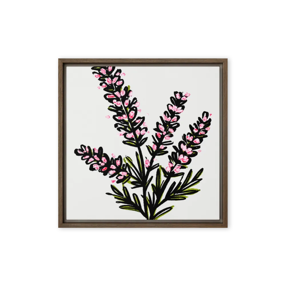 Wild Heather 
 Canvas | 26″x 26″