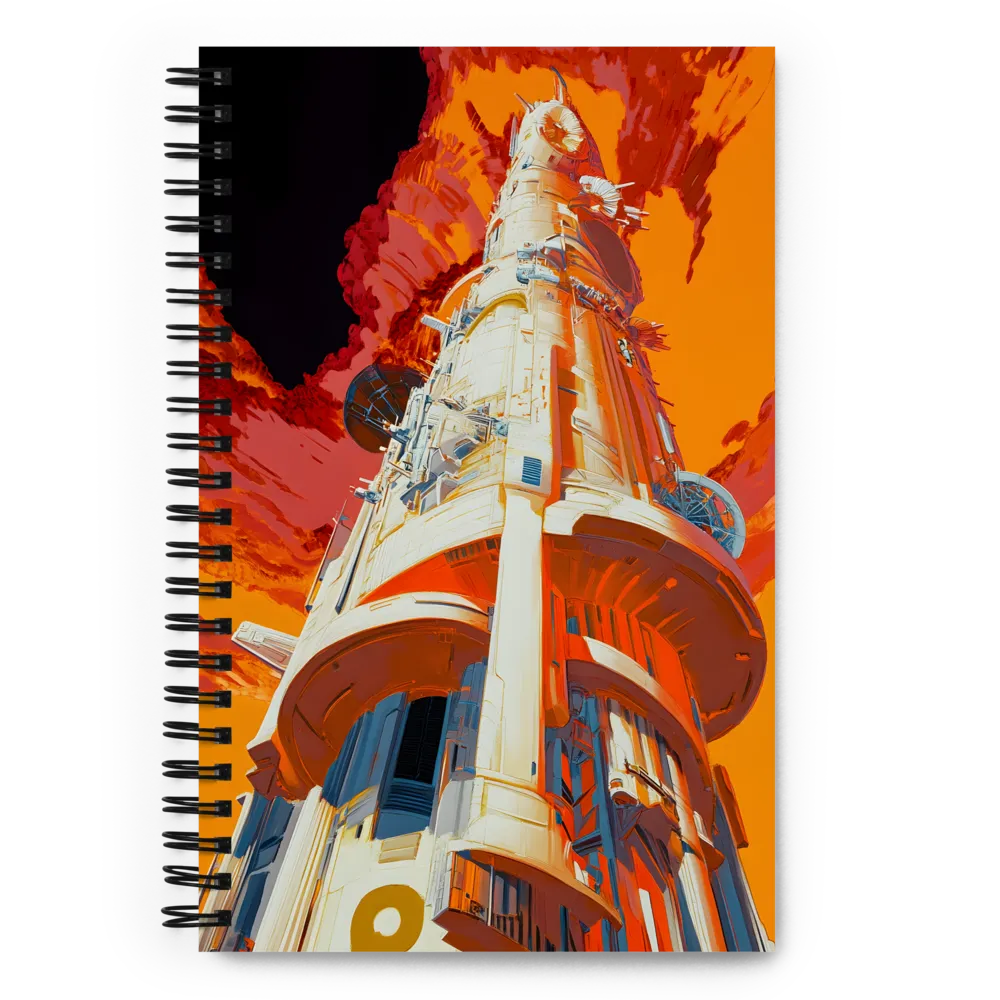 Ascending Horizon 
 Spiral Notebook | 140 pages