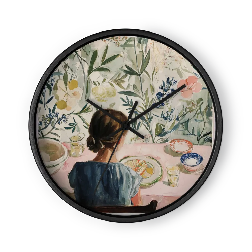 Quiet Dining | Wall Clock