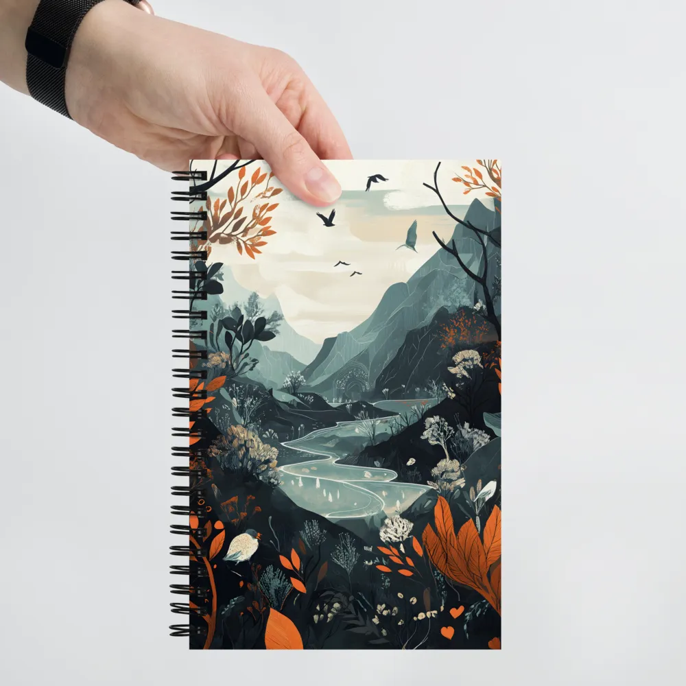 Whispers of the Wild River 
 Spiral Notebook | 140 pages