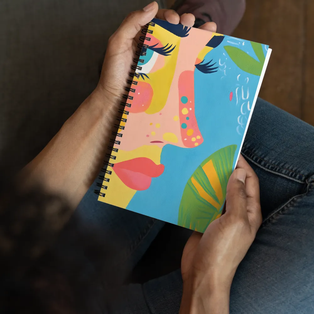 Tropical Gaze 
 Spiral Notebook | 140 pages