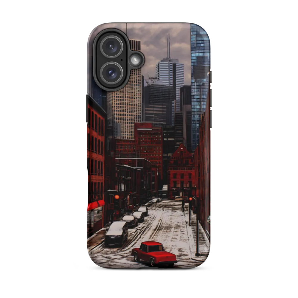 Winter Urban Vista | Phone Case
