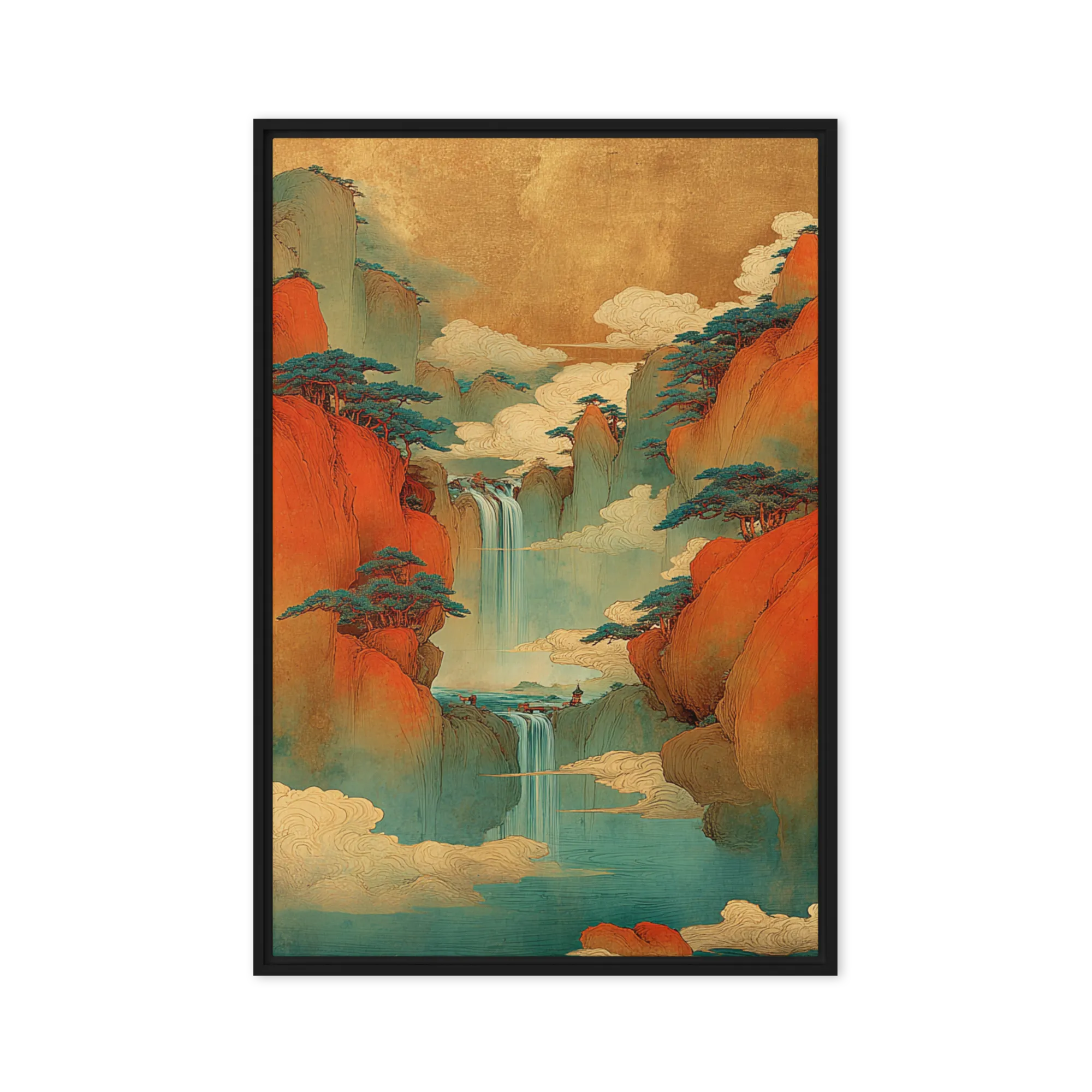 Golden Shanshui Waterfall