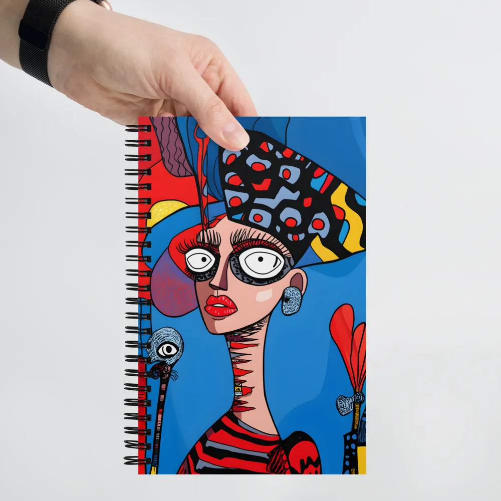 Cubist Expression 
 Spiral Notebook | 140 pages
