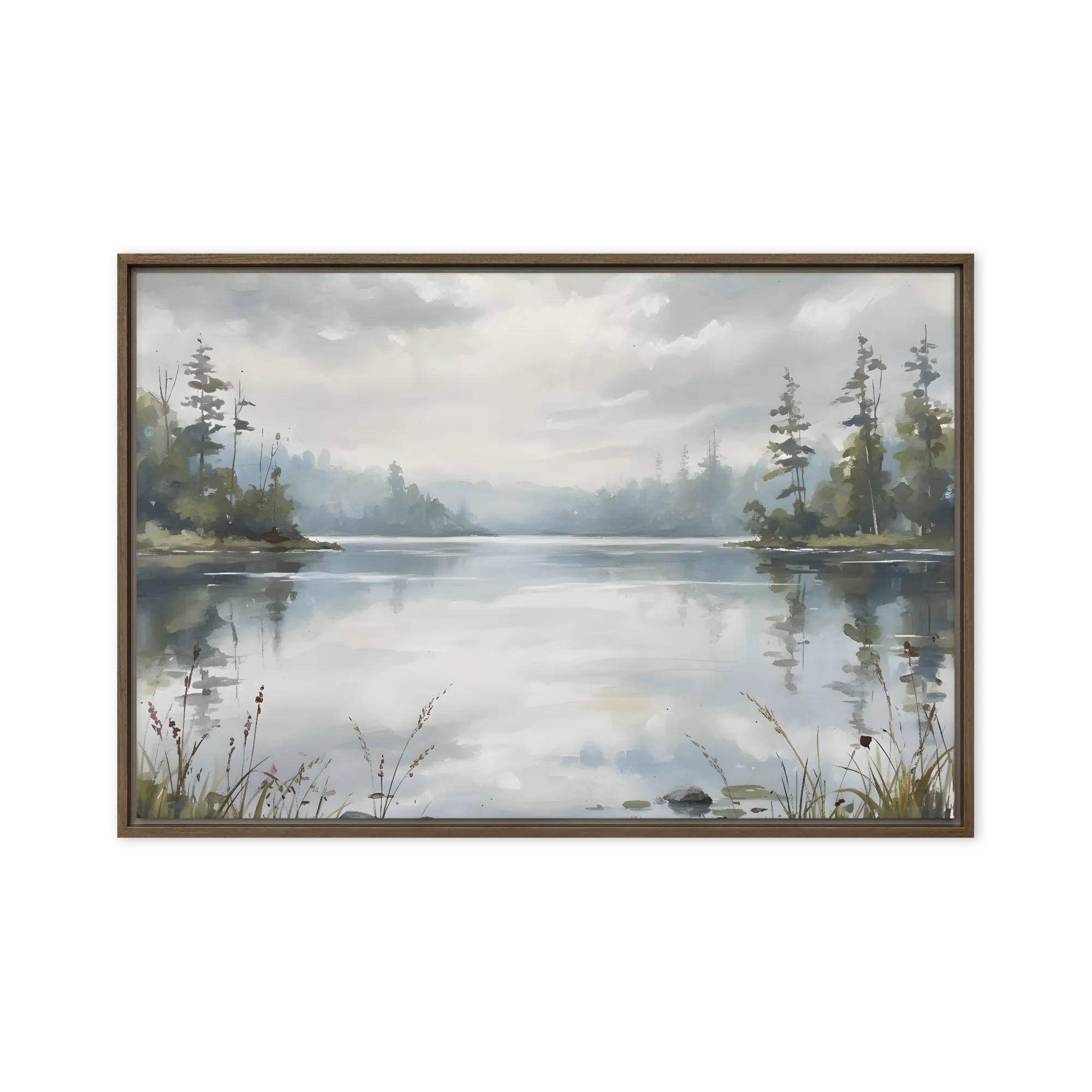 Serene Lake Reflection