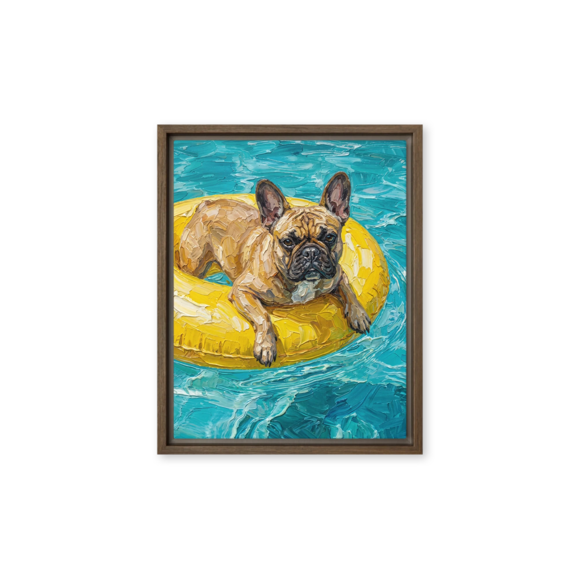 Pet Portrait — Impasto