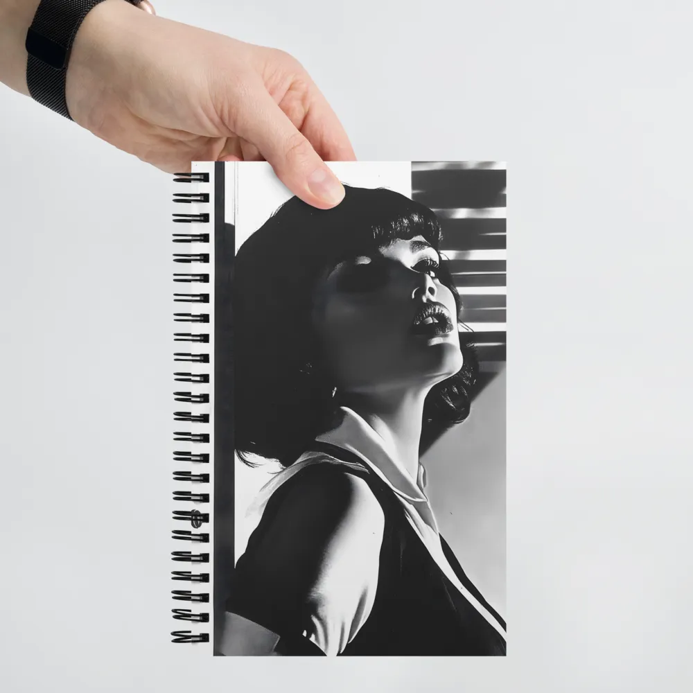 Noir Gaze 
 Spiral Notebook | 140 pages