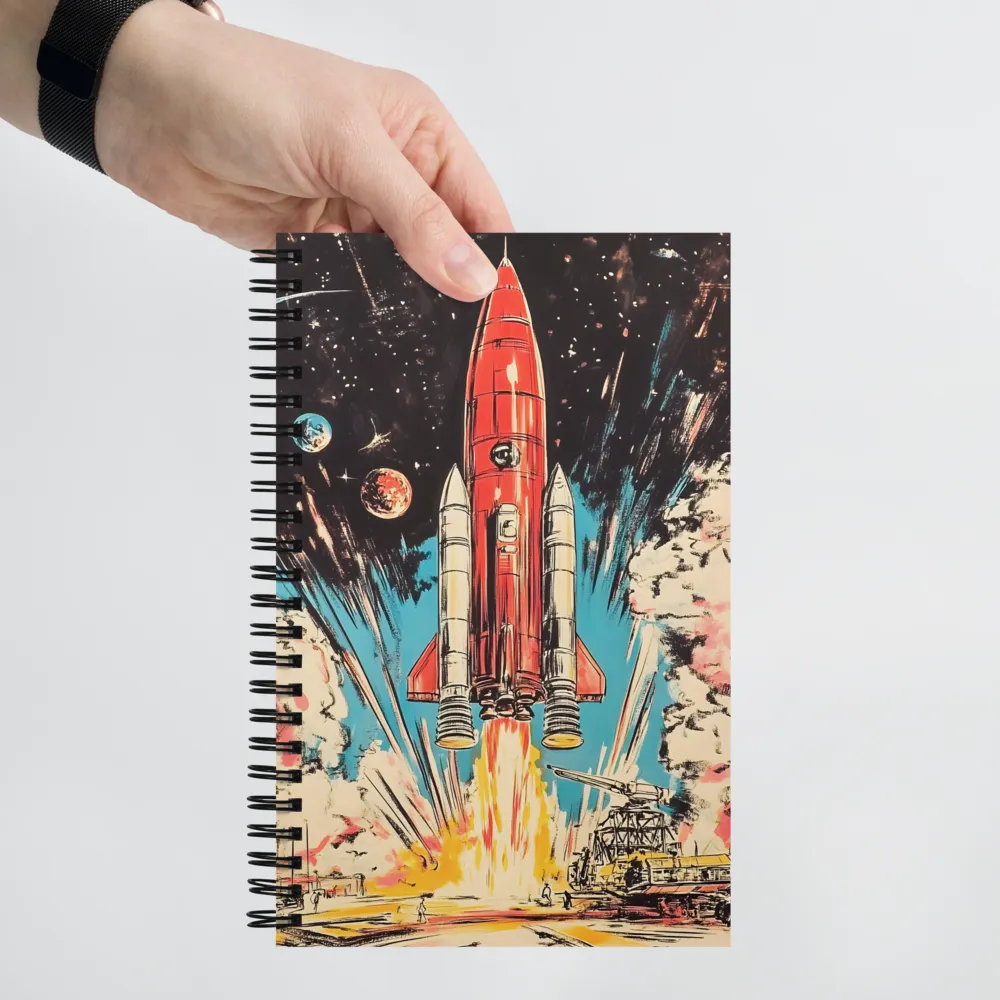 Cosmic Ascent 
 Spiral Notebook | 140 pages