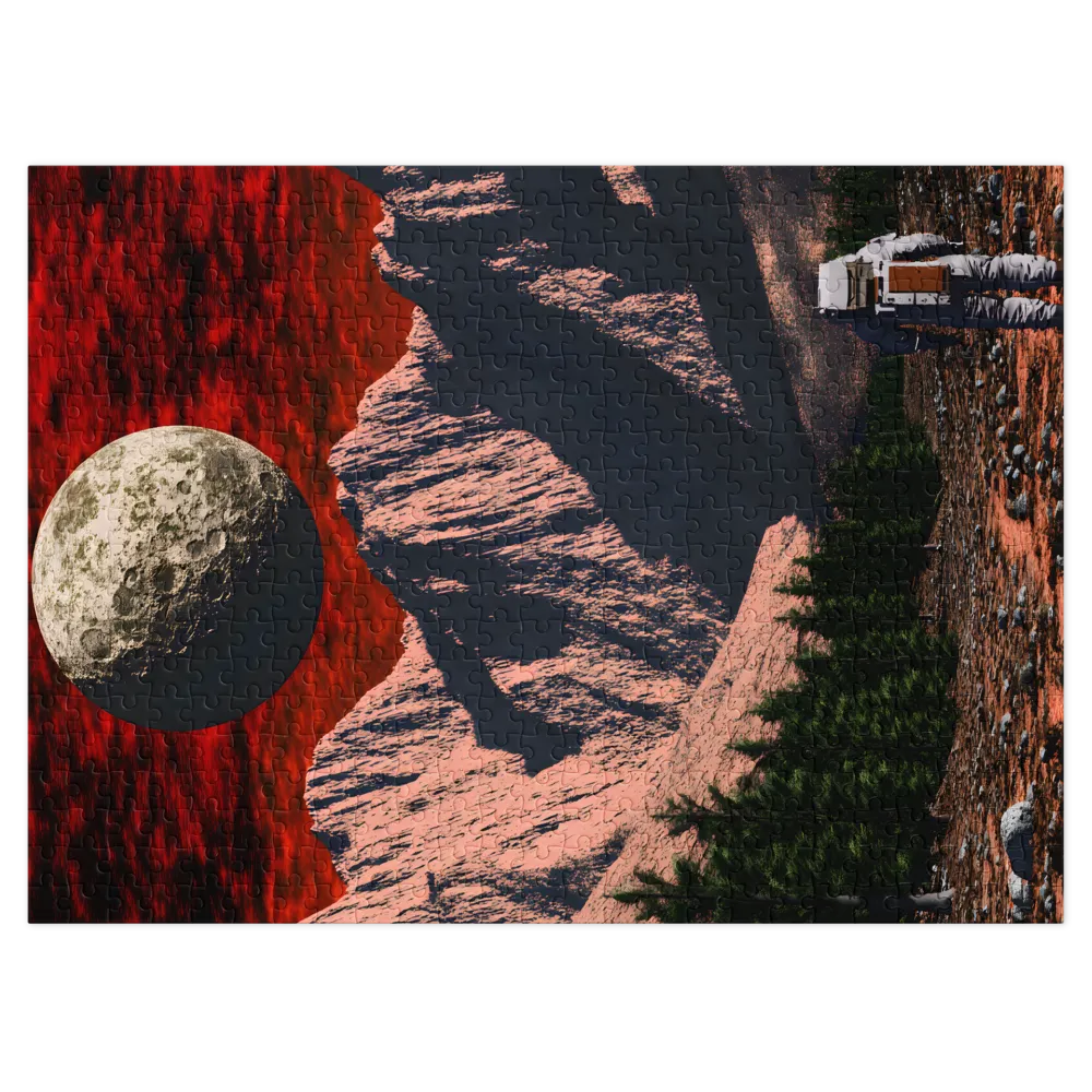 Crimson Horizon | Jigsaw Puzzles