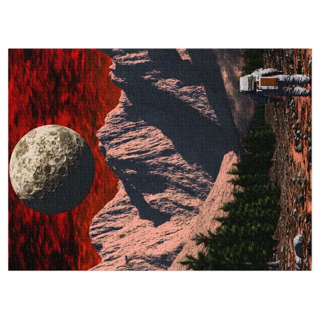 Crimson Horizon | Jigsaw Puzzles