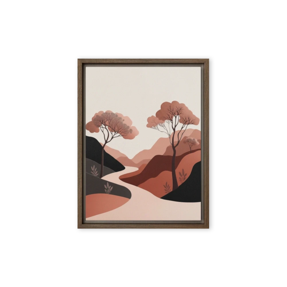 Earth Tones Winding Path