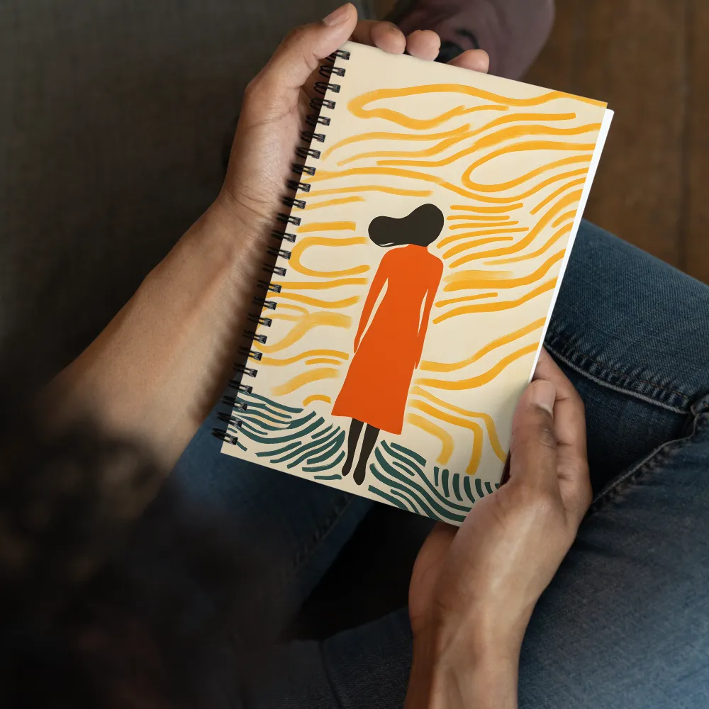 Solitary Horizon 
 Spiral Notebook | 140 pages