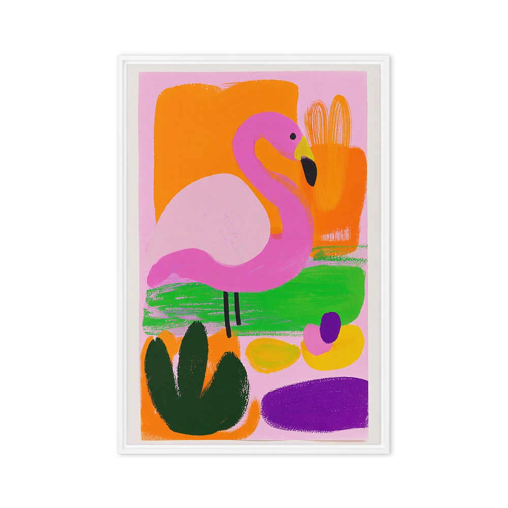 Colorful Flamingo | Art Print