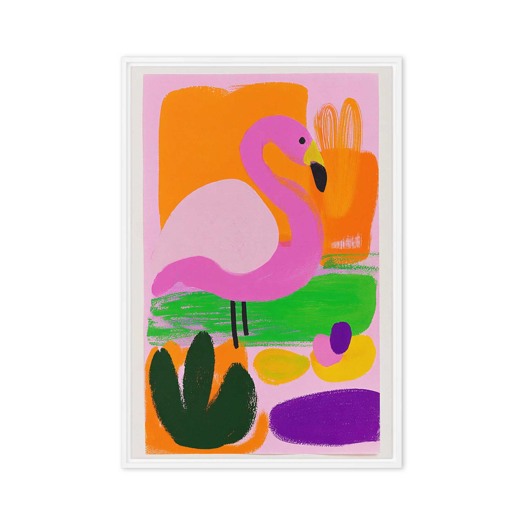 Colorful Flamingo | Art Print