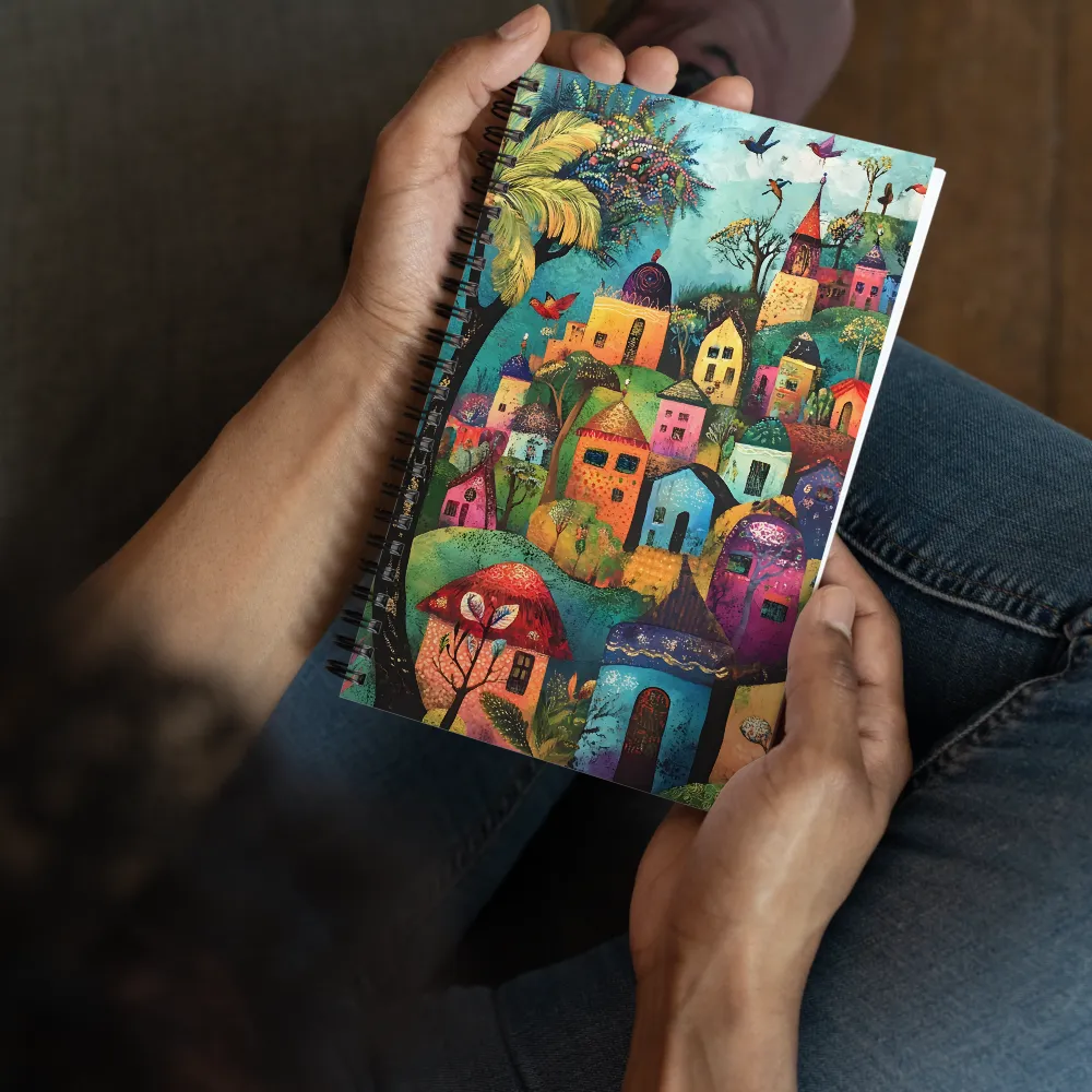 The Enchanted Village 
 Spiral Notebook | 140 pages